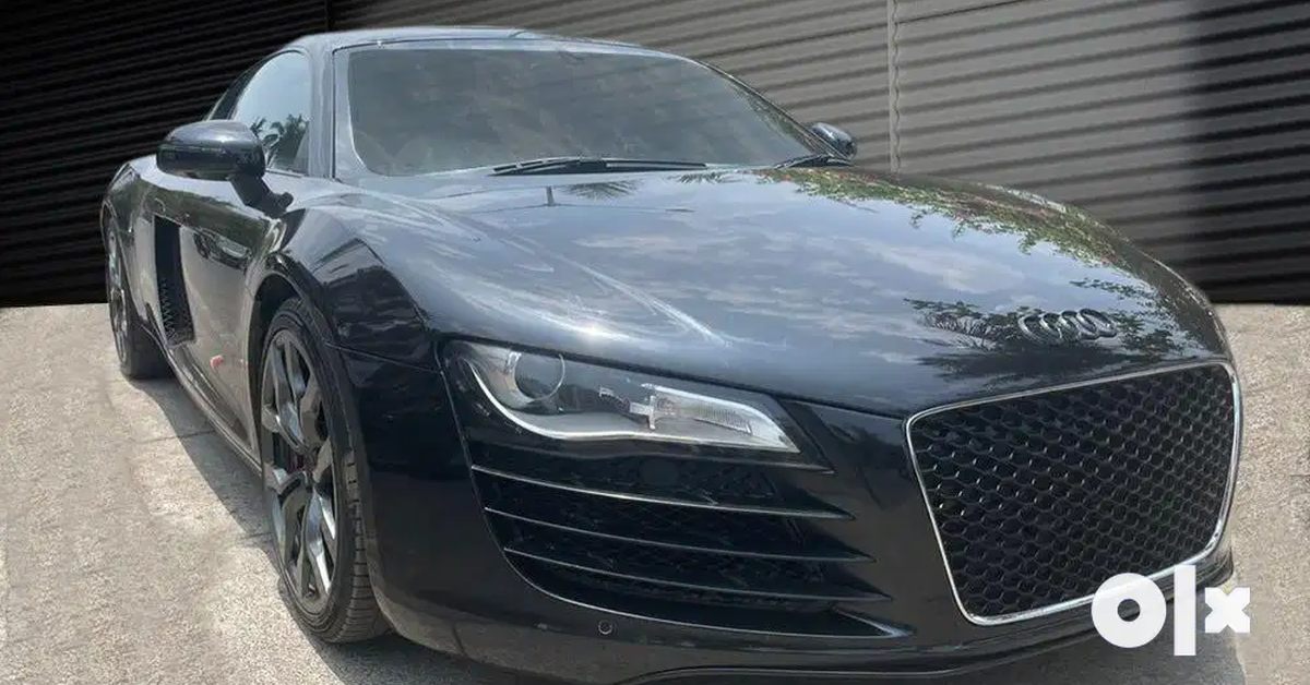 Well-kept Audi India R8 supercar available for sale at a price cheaper than Toyota Kirloskar Motors Fortuner luxury SUV