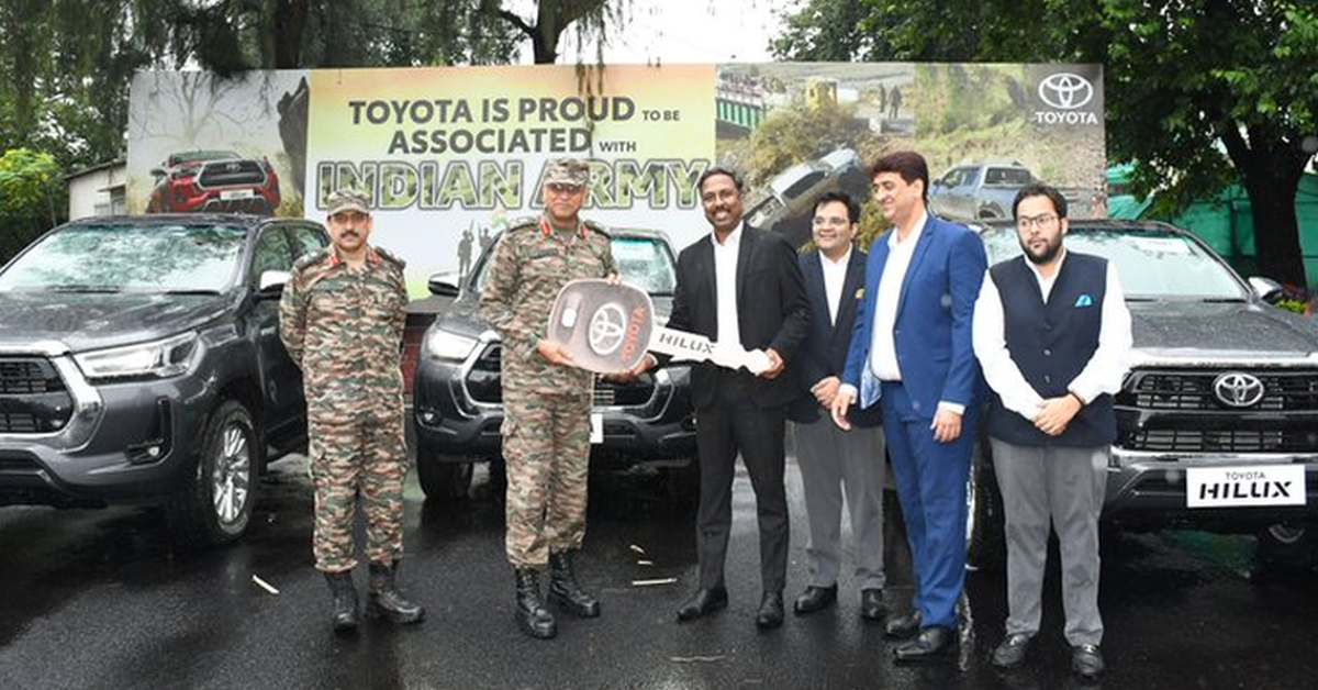 Indian Army adds Toyota Hilux to its fleet featured