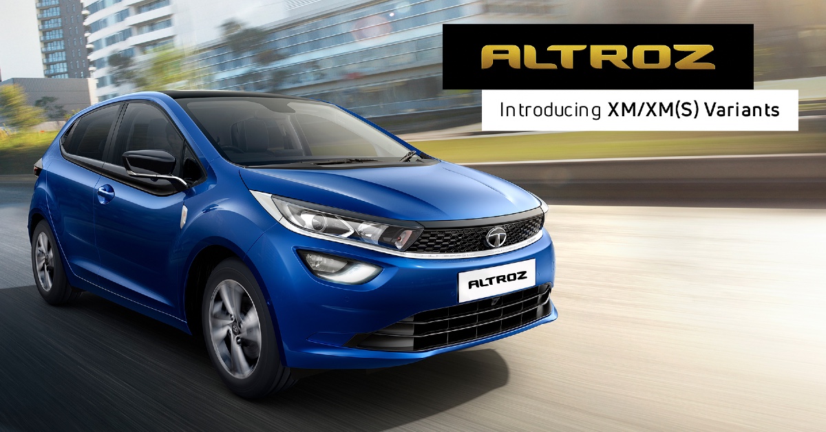 Tata Altroz XM variants introduced: Gets sunroof at a lower price