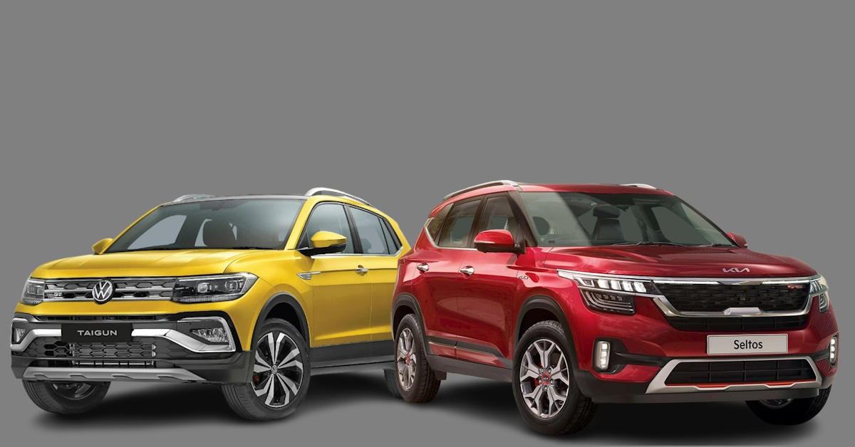 kia seltos vs volkswagen taigun comparing their variants priced rs 13 15 lakh for tech savvy gadget lovers kia seltos vs volkswagen taigun comparing their variants priced rs 13 15 lakh for tech savvy gadget lovers