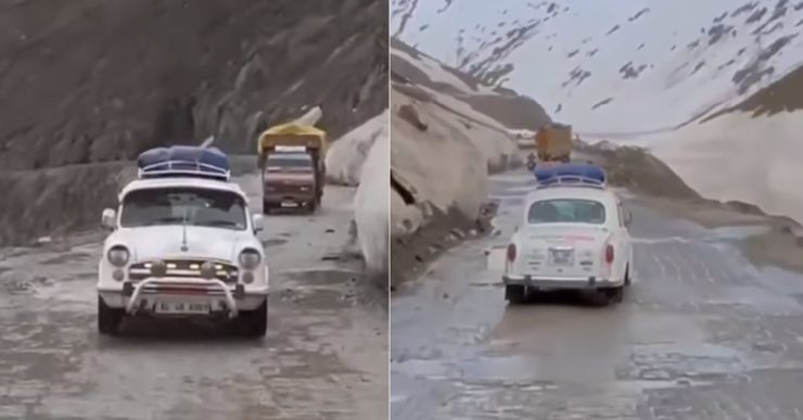 Friends go on a roadtrip from Kerala to Kashmir in a Hindustan Ambassador