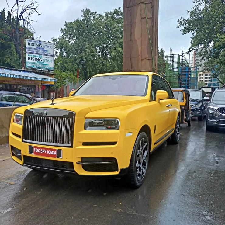 India’s first yellow Rolls Royce Cullinan is here: Like what you see?