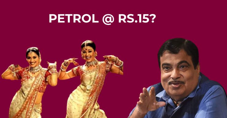 Union Transport Minister Nitin Gadkari says petrol will be sold at Rs. 15 per liter: What he actually means