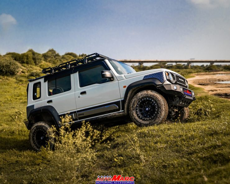 This modified Maruti Suzuki Jimny 4X4 offroad SUV looks ready for