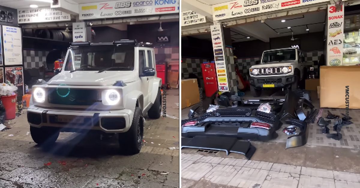Jimny converted to G-Wagen