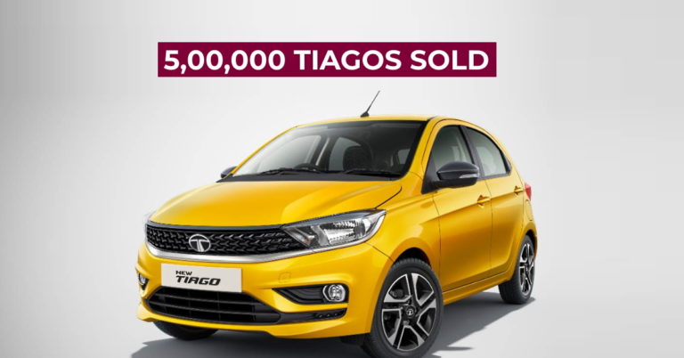Tata Tiago 5 lakh sales milestone