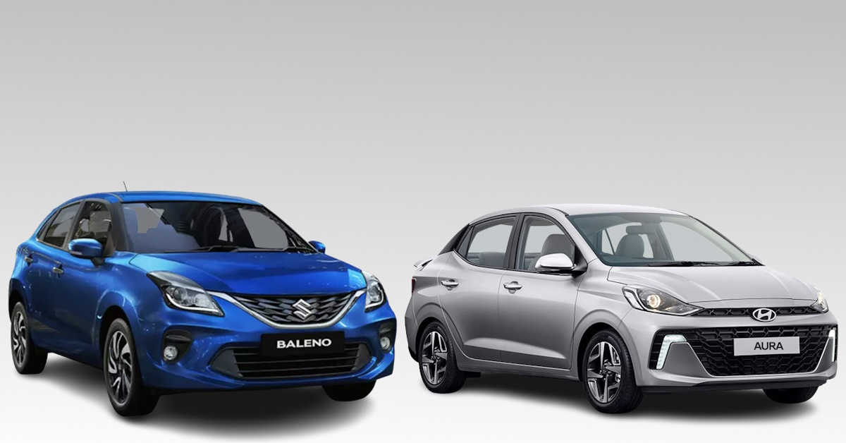 maruti suzuki baleno vs hyundai aura best variant under rs 10 lakh for the tech savvy gadget lover maruti suzuki baleno vs hyundai aura best variant under rs 10 lakh for the tech savvy gadget lover