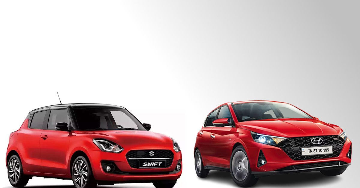 Maruti Suzuki Swift vs Hyundai i20 featured image