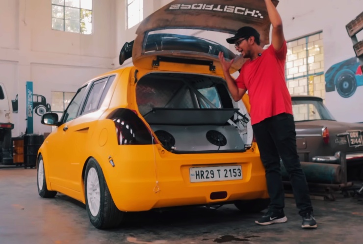 India’s first and only Maruti Swift RWD is a drifter’s dream [Video]