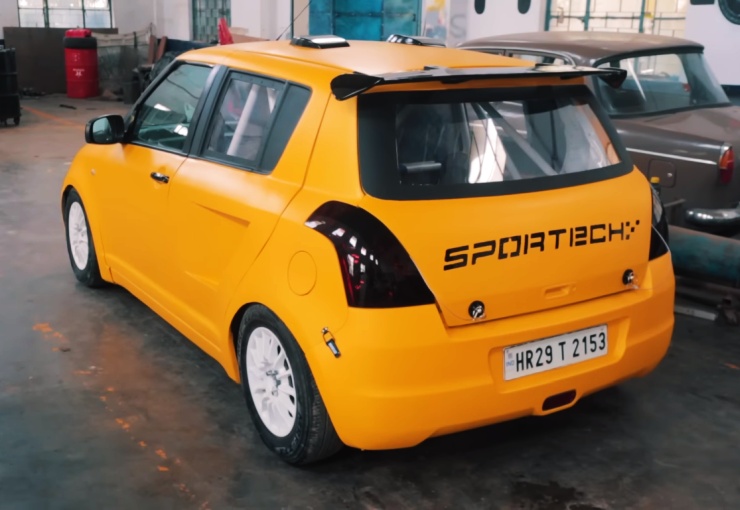 India’s first and only Maruti Swift RWD is a drifter’s dream [Video]