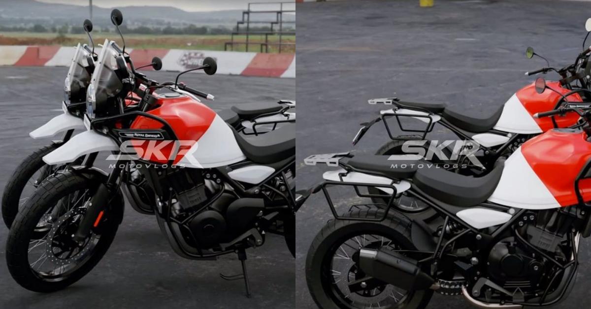Royal Enfield Himalayan 450 leaked featured