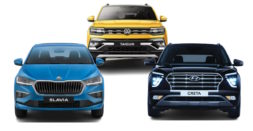 Hyundai Creta vs Skoda Slavia vs Volkswagen Taigun: A Comparison of Their Top Variants for Performance Enthusiast