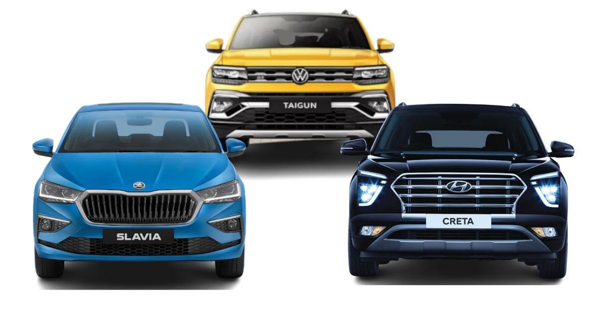 Slavia vs Creta vs Taigun Slavia vs Creta vs Taigun