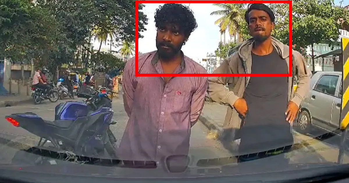bengaluru road rage yamaha r15 thugs vs techie in SUV bengaluru road rage yamaha r15 thugs vs techie in SUV