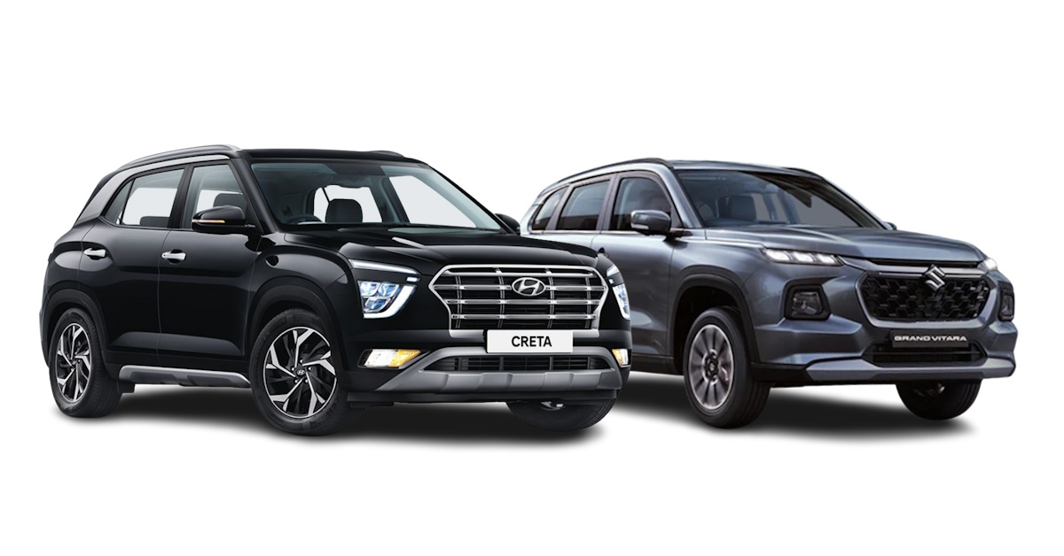 maruti suzuki grand vitara vs hyundai creta comparing their variants priced rs 14 16 lakh for style conscious car buyers maruti suzuki grand vitara vs hyundai creta comparing their variants priced rs 14 16 lakh for style conscious car buyers