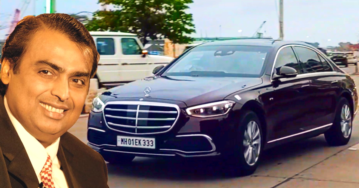 mukesh ambani new mercedes benz s-guard bullet-proof luxury sedan