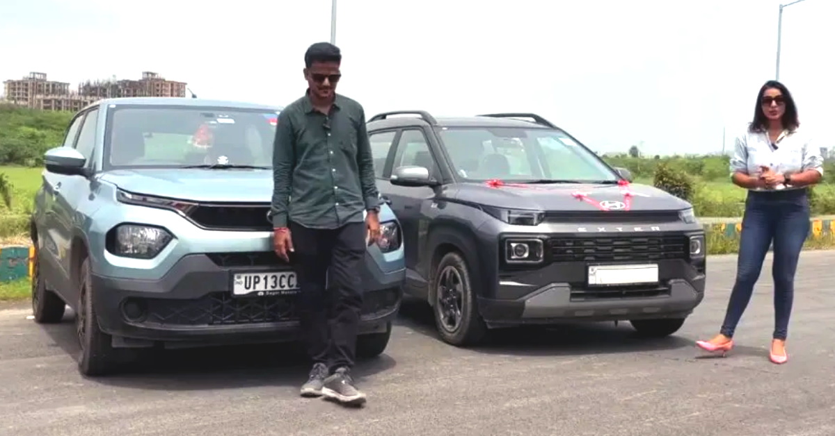 Tata Punch and Hyundai Exter owner review each others car: Give brutally honest opinions [Video]