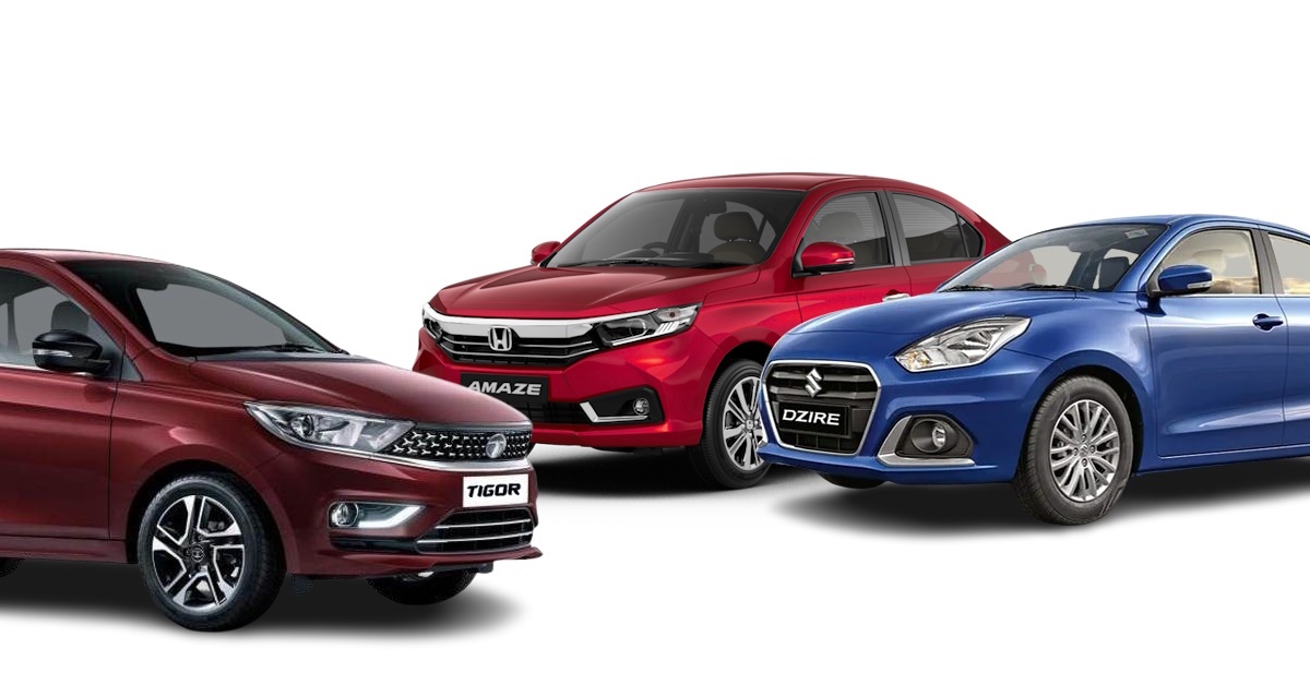 maruti suzuki dzire vs honda amaze vs tata tigor comparing their cheapest variants for budget conscious buyers maruti suzuki dzire vs honda amaze vs tata tigor comparing their cheapest variants for budget conscious buyers