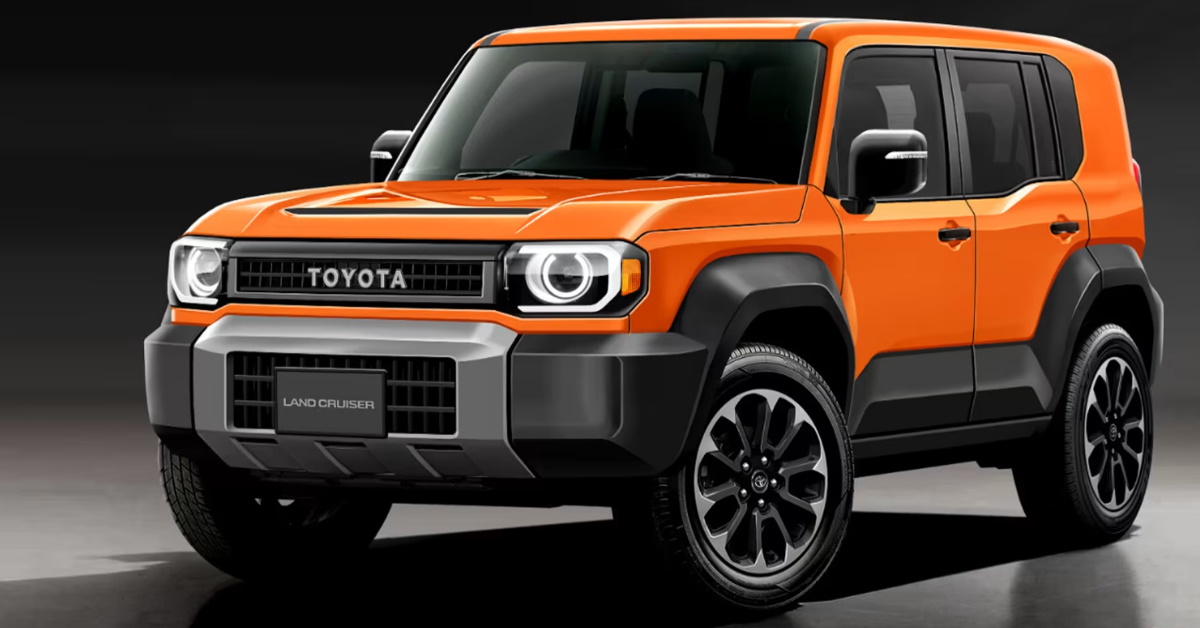 2024 toyota land cruiser mini SUV