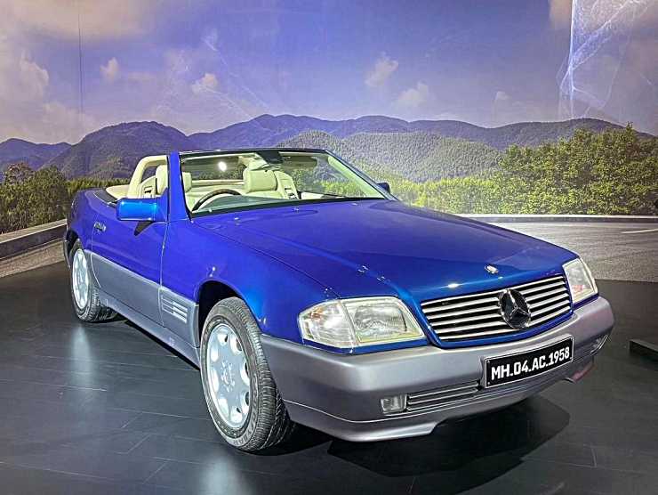 El Mercedes Benz SL más famoso de la India, también llamado el automóvil ‘Dil Chahta Hai’: en imágenes