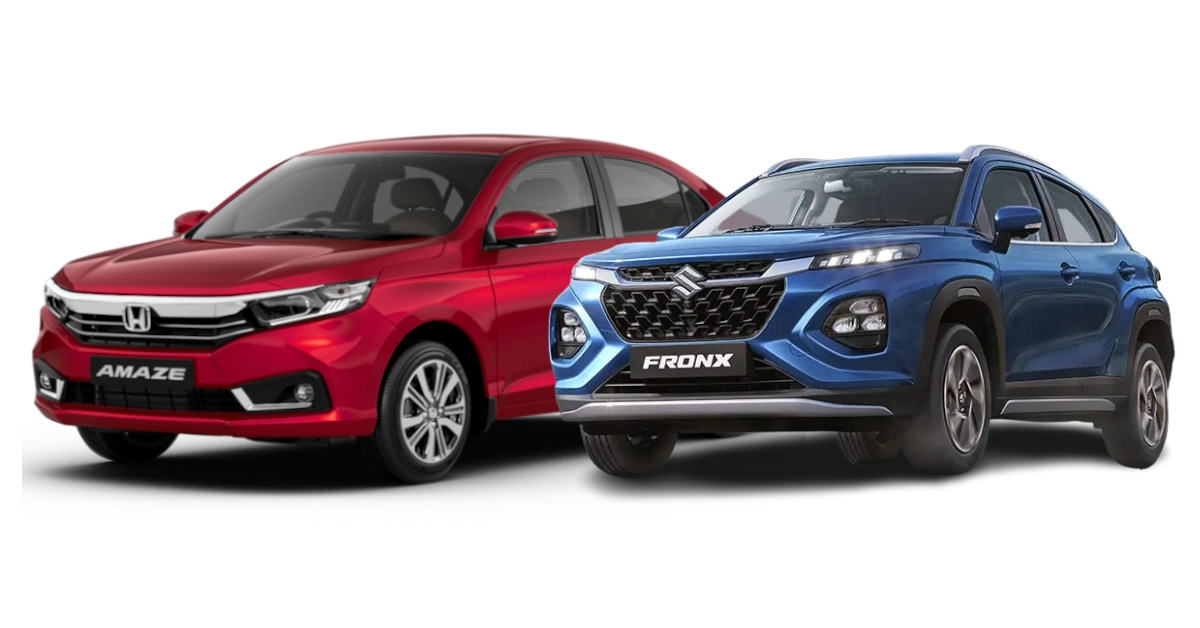 honda amaze vs maruti suzuki fronx comparing variants under rs 10 lakh for performance enthusiasts honda amaze vs maruti suzuki fronx comparing variants under rs 10 lakh for performance enthusiasts