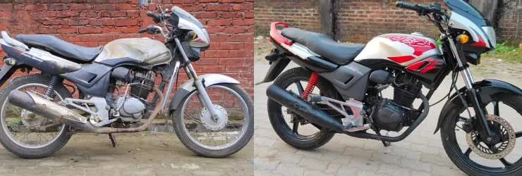 Old neglected Hero Honda CBZ Star motorcycle restored to brand new condition Video