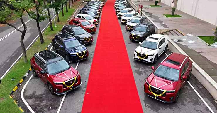 100 Honda Elevate SUVs delivered by Hyderabad dealer in a single day
