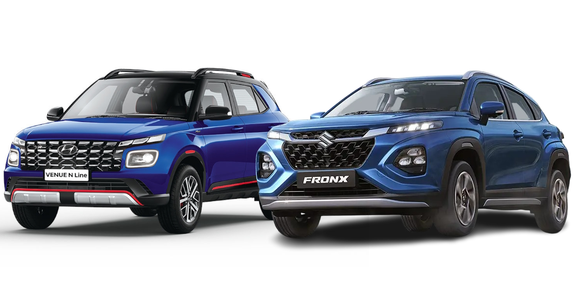 Hyundai Venue N Line vs Maruti Suzuki Fronx
