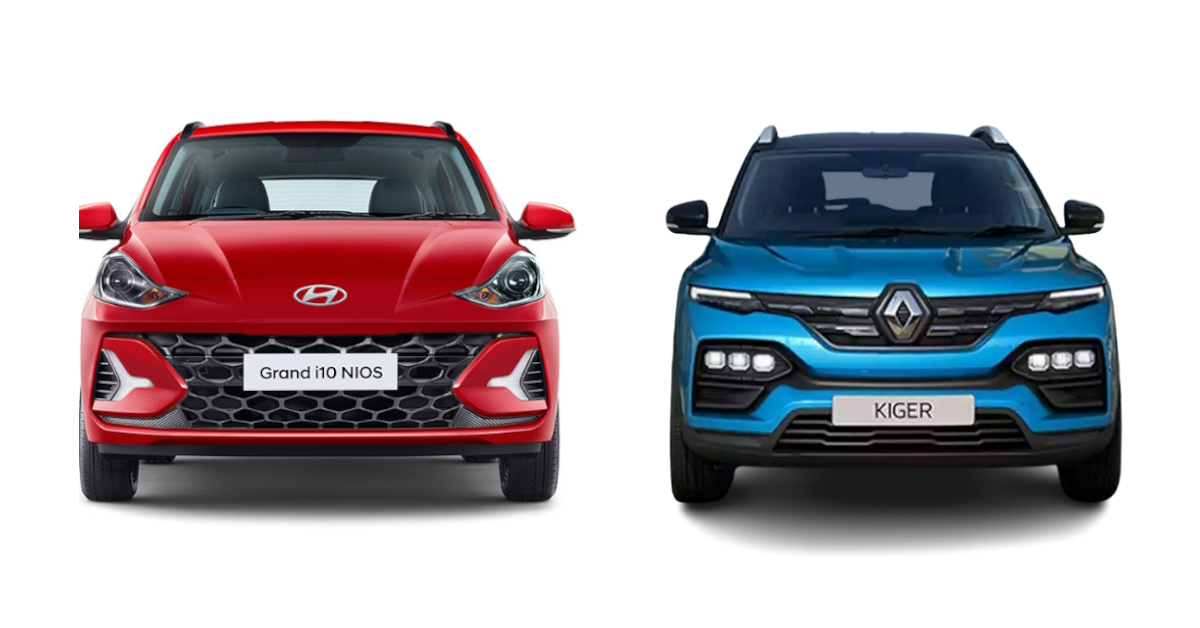 Kiger vs i10 nios Kiger vs i10 nios