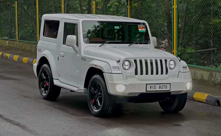 India’s first all-white Mahindra Thar Avalanche Edition: Full custom exterior and interior