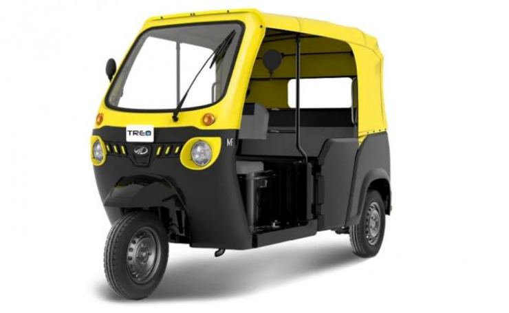 Anand Mahindra shares the picture of company’s first electric eehicle