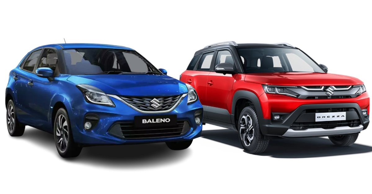 maruti suzuki brezza vs maruti suzuki baleno comparing their variants under rs 10 lakh for family focused car buyers maruti suzuki brezza vs maruti suzuki baleno comparing their variants under rs 10 lakh for family focused car buyers