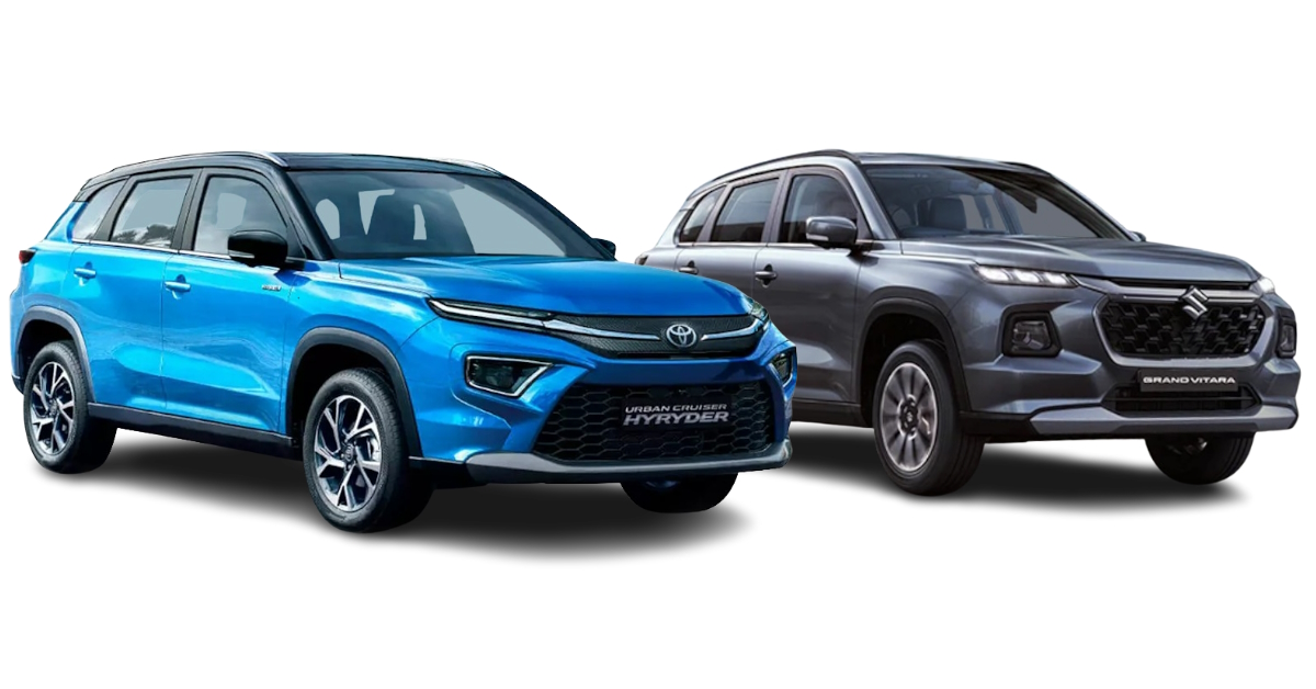 maruti suzuki grand vitara vs toyota urban cruiser hyryder a comparison of their variants under rs 15 lakh for style conscious car buyers maruti suzuki grand vitara vs toyota urban cruiser hyryder a comparison of their variants under rs 15 lakh for style conscious car buyers