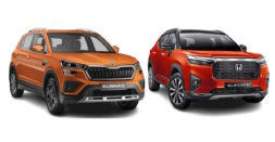 Skoda Kushaq vs Honda Elevate: Comparing Their Variants Priced Rs 16-17 Lakh for Safety-conscious Car Buyers