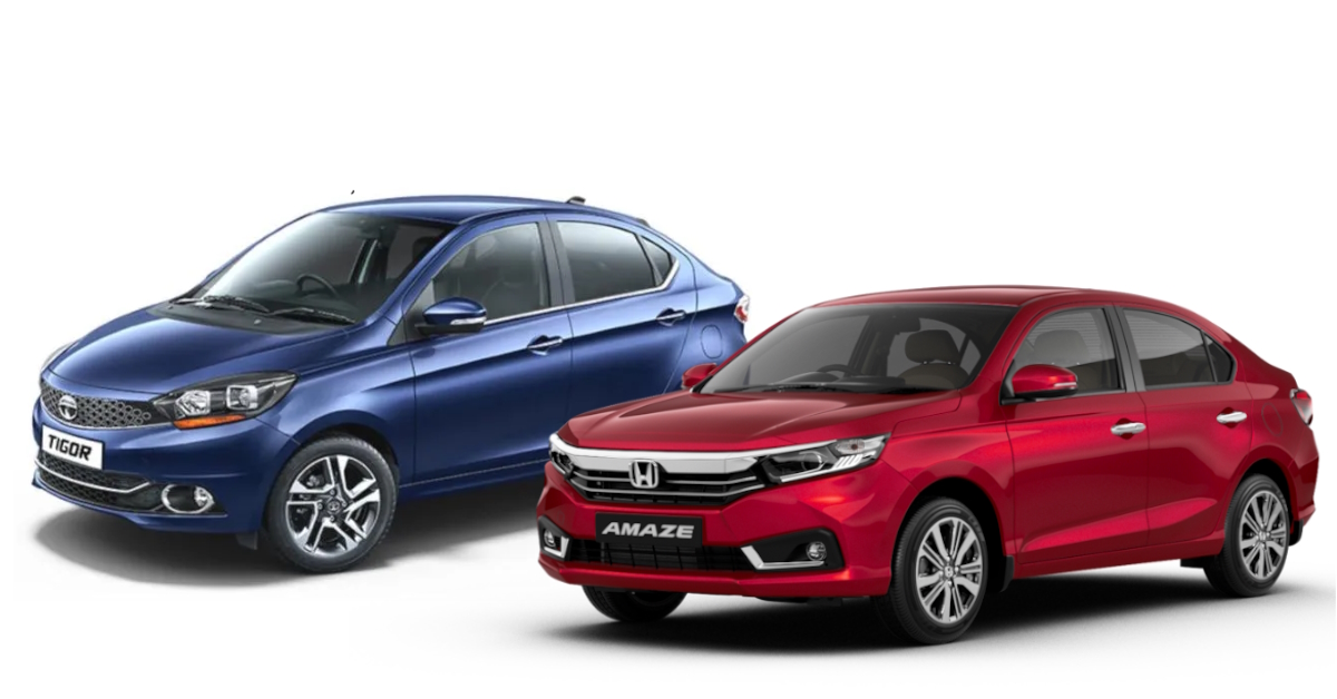 Tata Tigor VS Honda Amaze Tata Tigor VS Honda Amaze