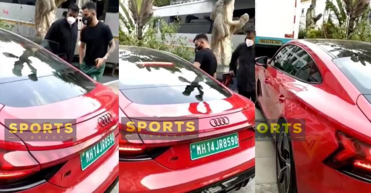 Pakistani cricketer Babar Azam gets an Audi eTron GT as a surprise gift; Virat Kohli owns same car [Video]