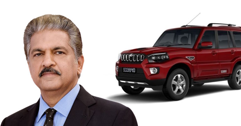 Anand Mahindra and Scorpio accident case