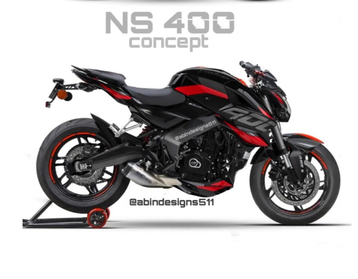 bajaj pulsar ns400 concept