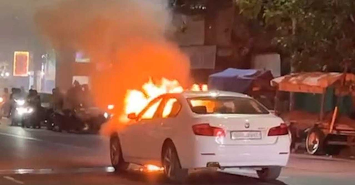 Burning car, reasons for car fires