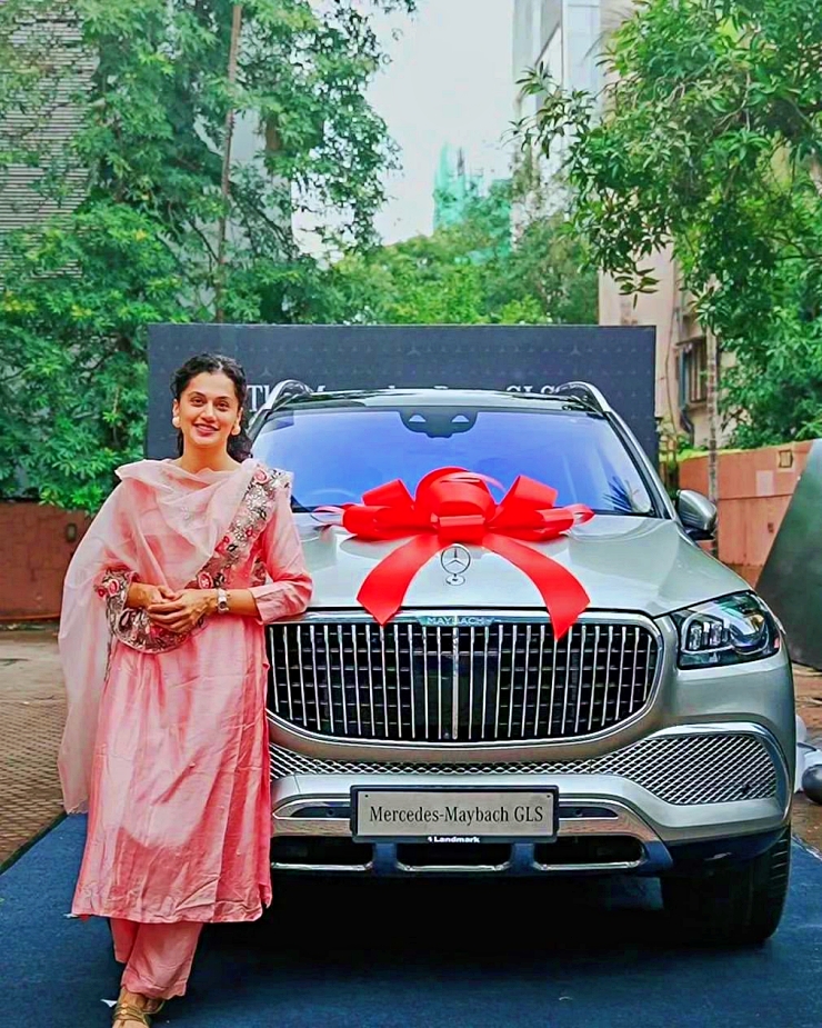 Taapsee Pannu buys Mercedes-Maybach GLS600 luxury SUV worth Rs 3.5 crore