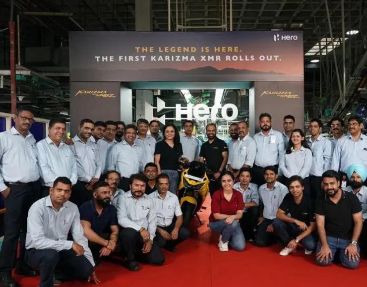 Hero Karizma XMR production commences: Deliveries later this month