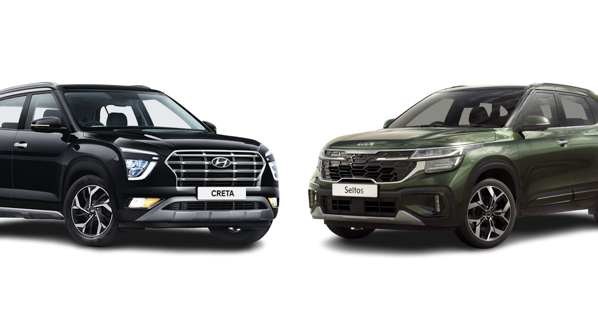 Kia Seltos vs Hyundai Creta Kia Seltos vs Hyundai Creta