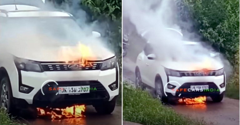mahindra xuv300 fire featured