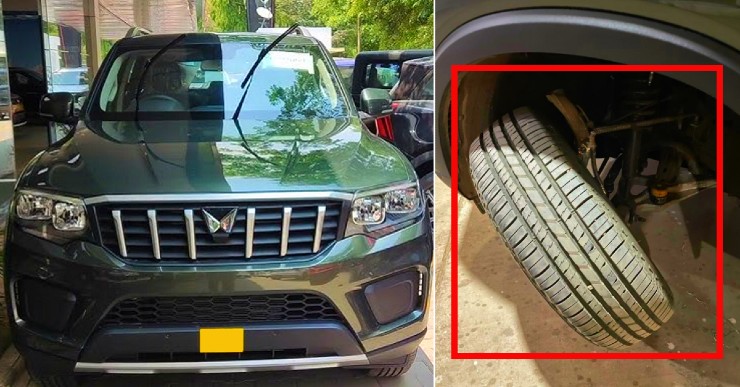 Mahindra Scorpio-N suspension breaks after a week of purchase: Wheel comes off [Video]