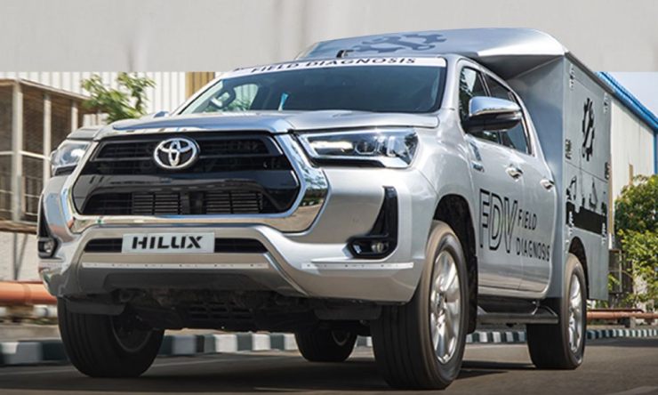 Toyota delivers custom-made Hilux pick-up trucks to Indian Army