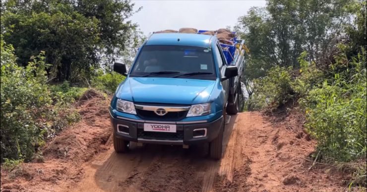 India’s most affordable 4X4 pick up truck costs just Rs. 10 lakh: Real world review of Tata Yodha 2.0 on video