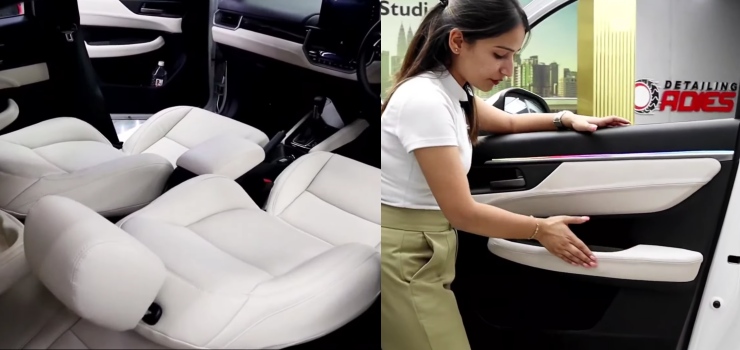 Honda Elevate compact SUV modified: Full custom interior [Video]