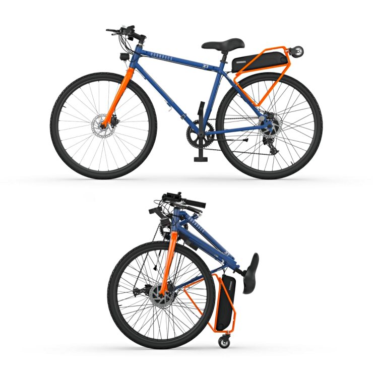 Anand Mahindra shares pictures of him riding the world’s first foldable diamond frame eBike