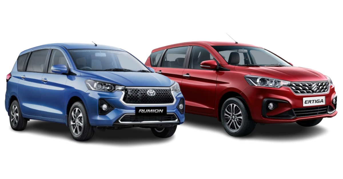 maruti suzuki ertiga vs toyota rumion comparing their variants priced rs 9 12 lakh for family focused car buyers maruti suzuki ertiga vs toyota rumion comparing their variants priced rs 9 12 lakh for family focused car buyers