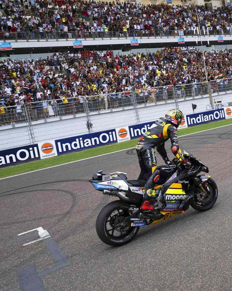 Yogi Adityanath checks out VRRacing46’s MotoGP race bike [Video]